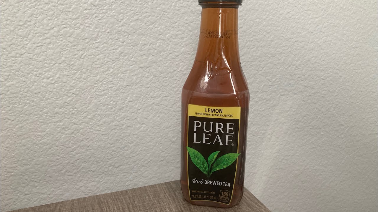 Pure leaf Lemon Real Brewed tea review