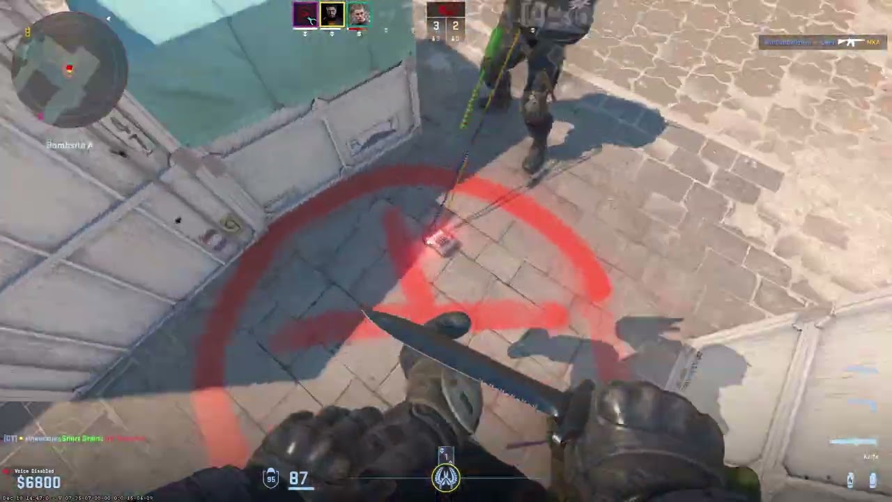 CS2 Competitive on Dust2 | No Commentary Gameplay | Counter-Strike 2 #17