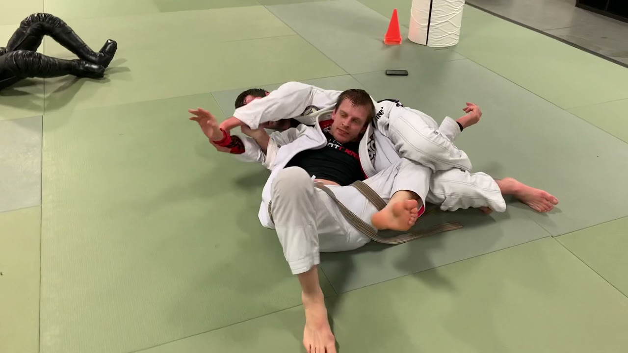 Purple belt Rob beating me up