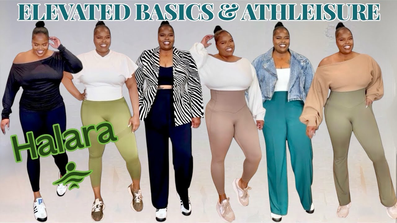 HALARA TRY ON HAUL: Elevated Basics and Athleisure 