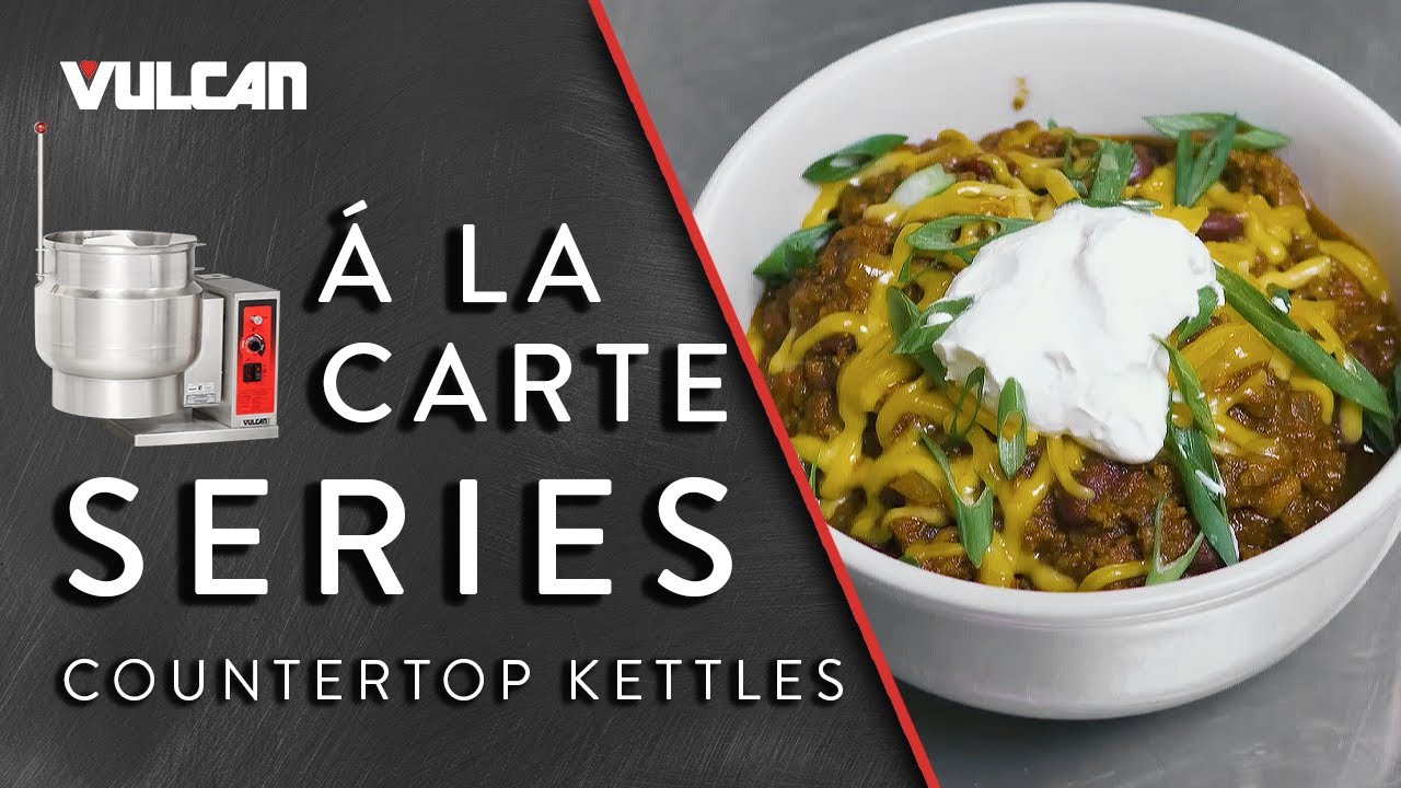 See How A Steam Jacketed Kettle Improves Cooking Batch Soups, Sauces & Chili: Vulcan Cooking Demo