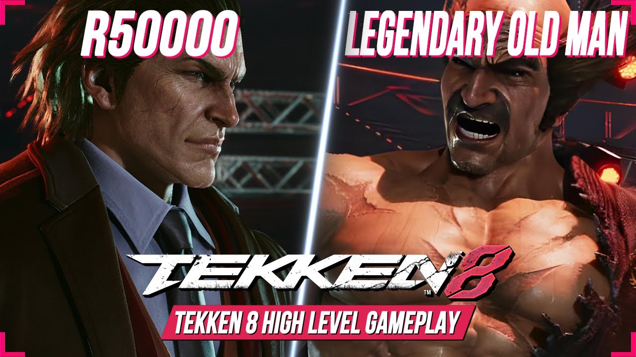 TEKKEN 8 ⚡ R50000 (VICTOR)  Vs  Legendary Old Man (HEIHACHI)⚡ T8 Best High Level Ranked Match ⚡