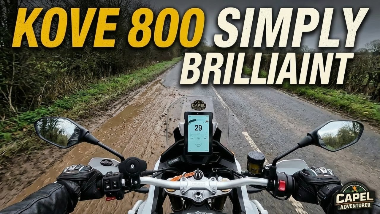Raw Kove 800 Ridden on Kent's finest roads- simply Brilliant!