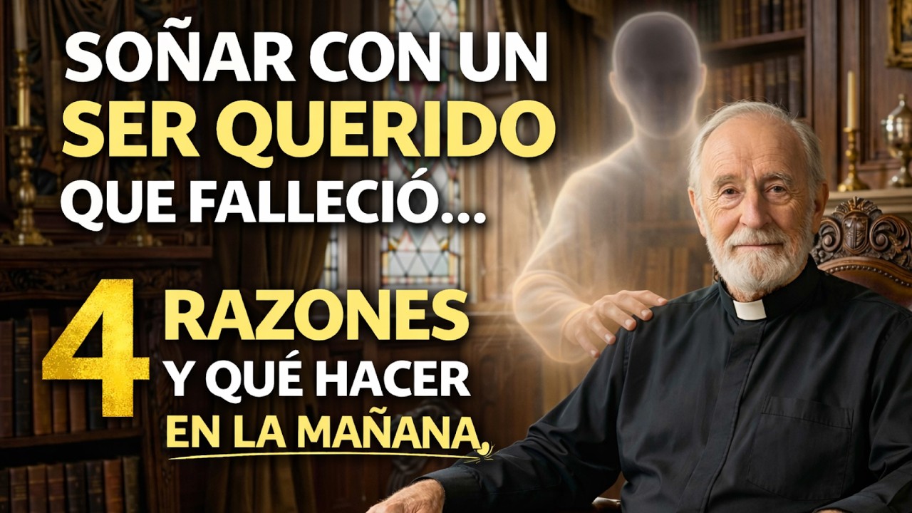 SOÑAR CON UN SER QUERIDO QUE FALLECIÓ… 4 razones y qué hacer en la mañana