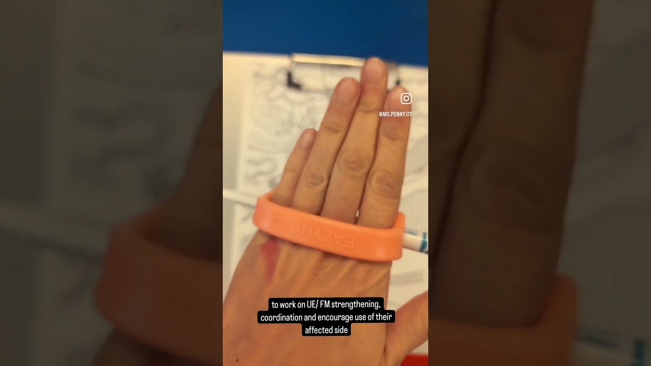 EaZyHold Grip Aid for Special Education and School Based OT @ms.penny.ot on tiktok