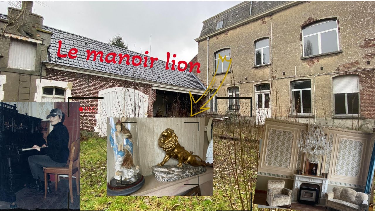 Un vrai trésor se trouve dans cette demeure abandonnée ...( vous êtes pas prêt ! ) Le Manoir lion