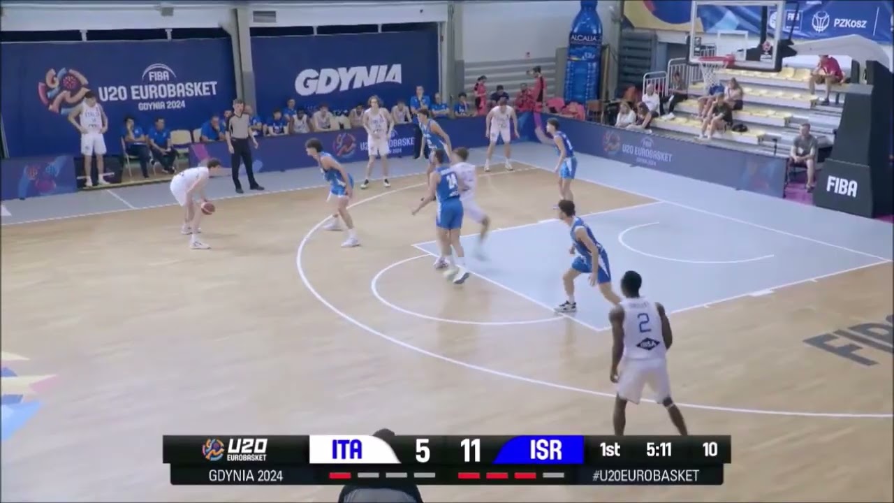 #5 Filippo Gallo - Italy - 2024 20u FIBA Euros Highlights