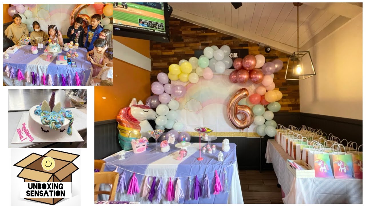 Saving tips to make Quick unicorn birthday Preparation( Jillian @6) #jillaquino