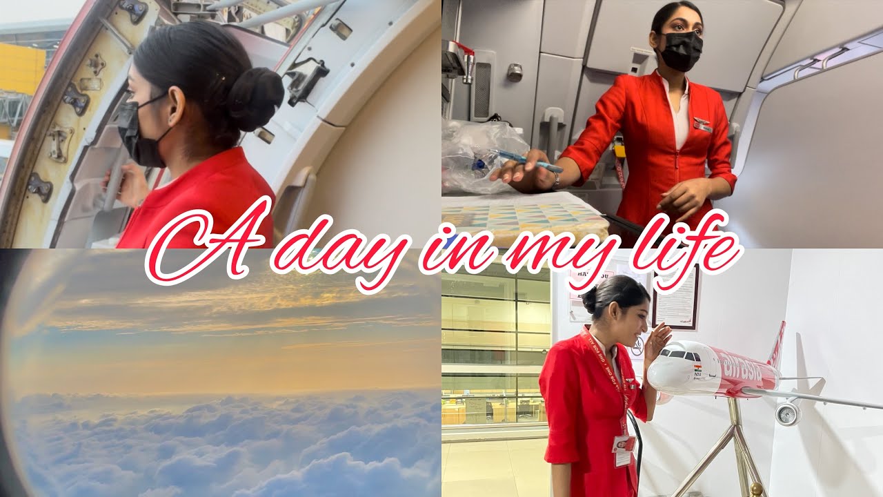 A day in my life as a cabin crew✈️🌼Muskan Singh Vlogs