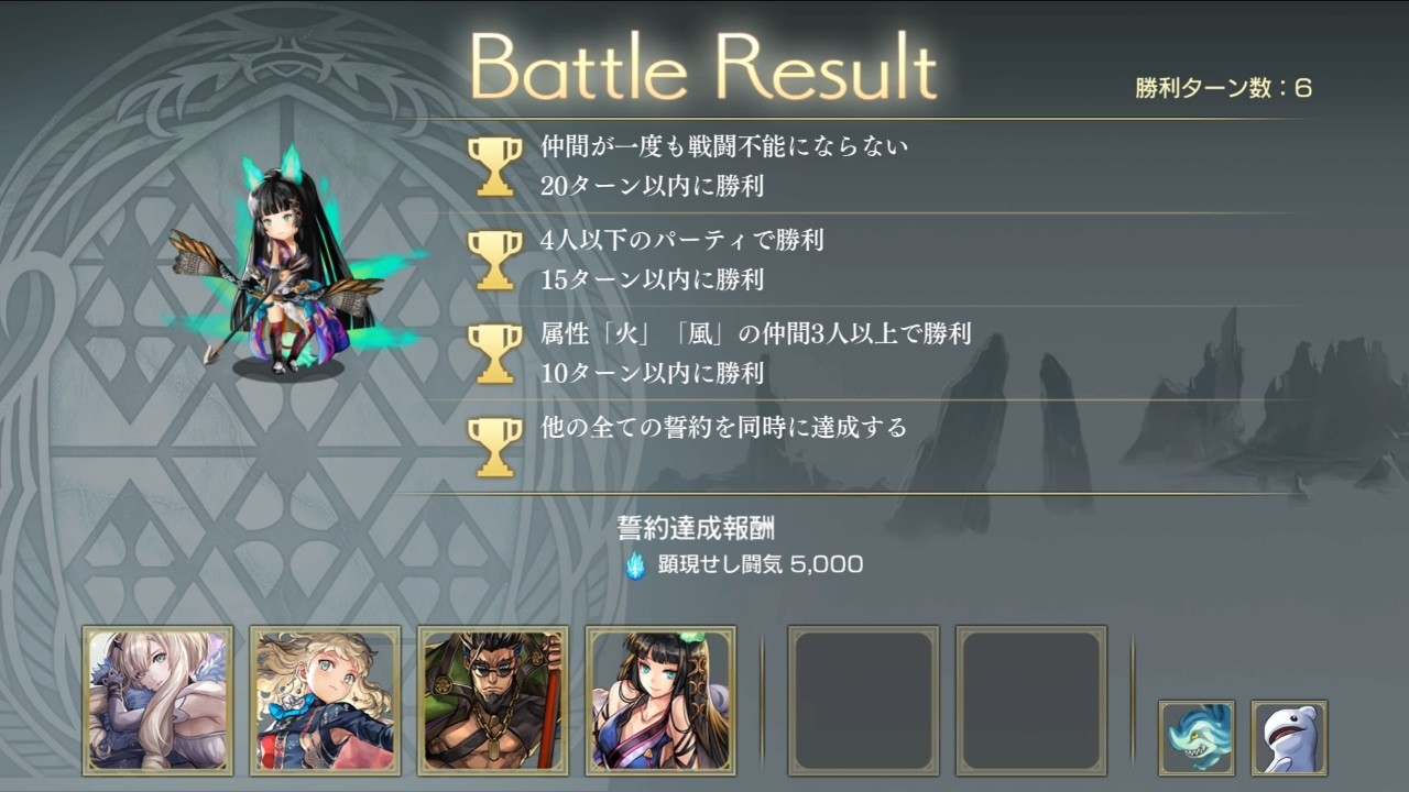 【アナデン】顕現結実ホオズキ 6ターン攻略【Another Eden】