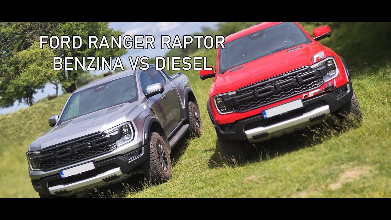 Ford Ranger Raptor: Benzina vs Diesel - Care Este Mai Bun? + o mica plimbare offroad