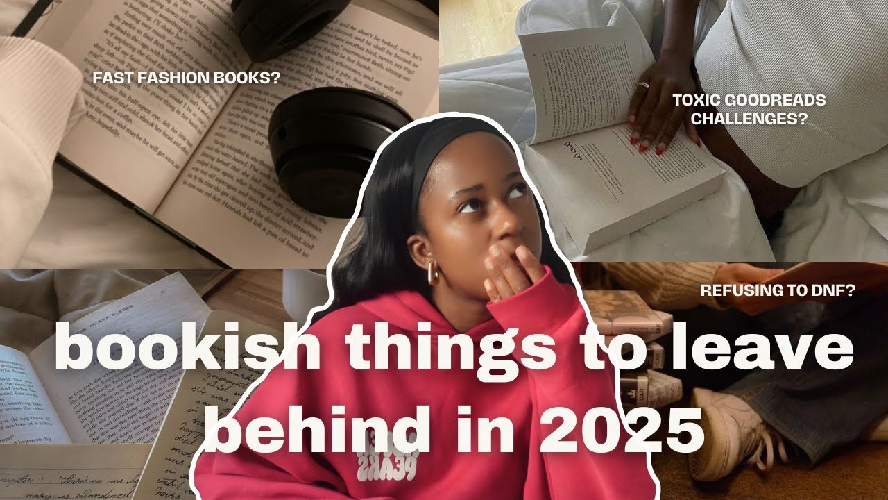 bookish things we NEED to leave behind in 2025 ... i'm not kidding