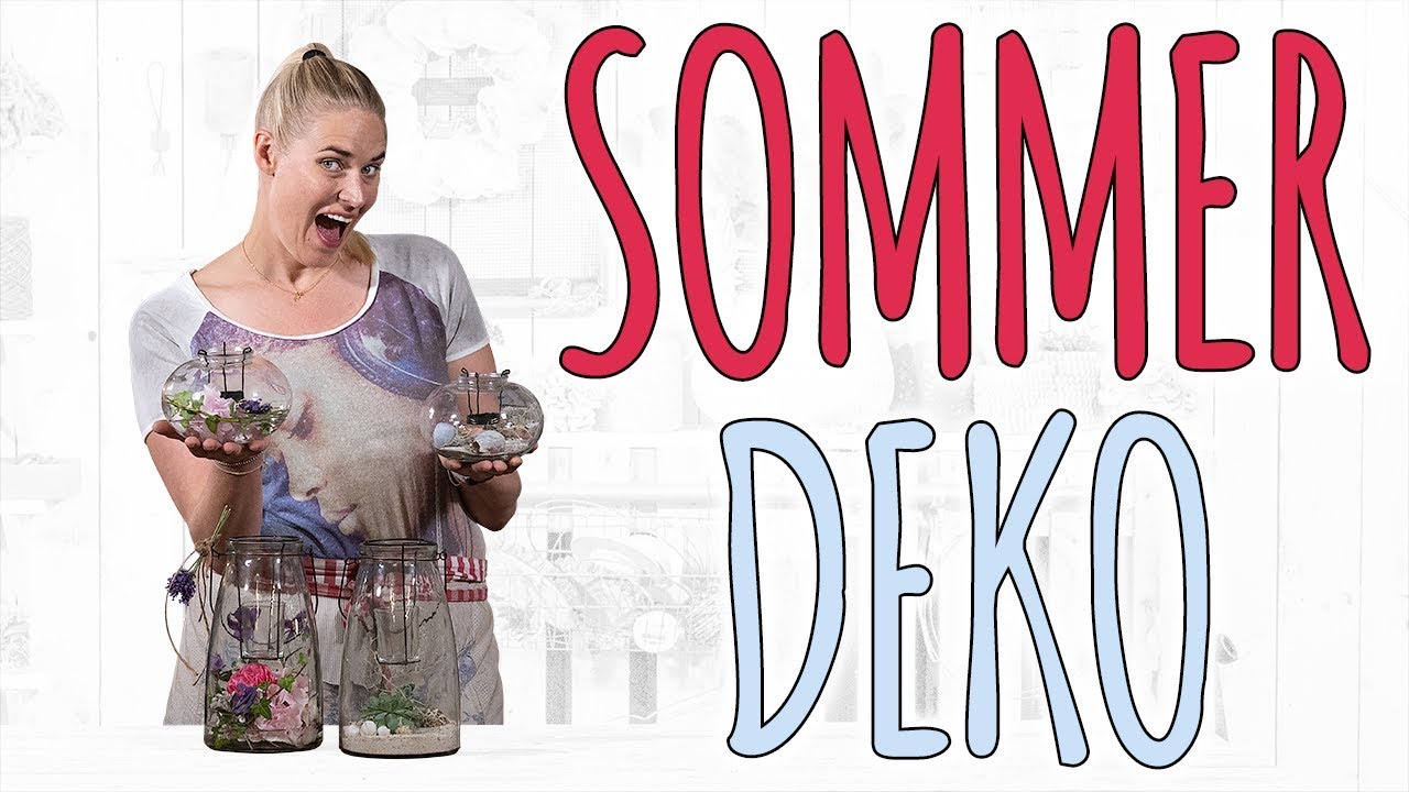 SCHNELLE GÜNSTIGE SOMMERDEKO - LANDHAUS UND MARITIM STYLE -DIY