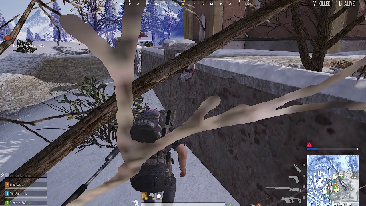Wini -- 3 man squad vs squads