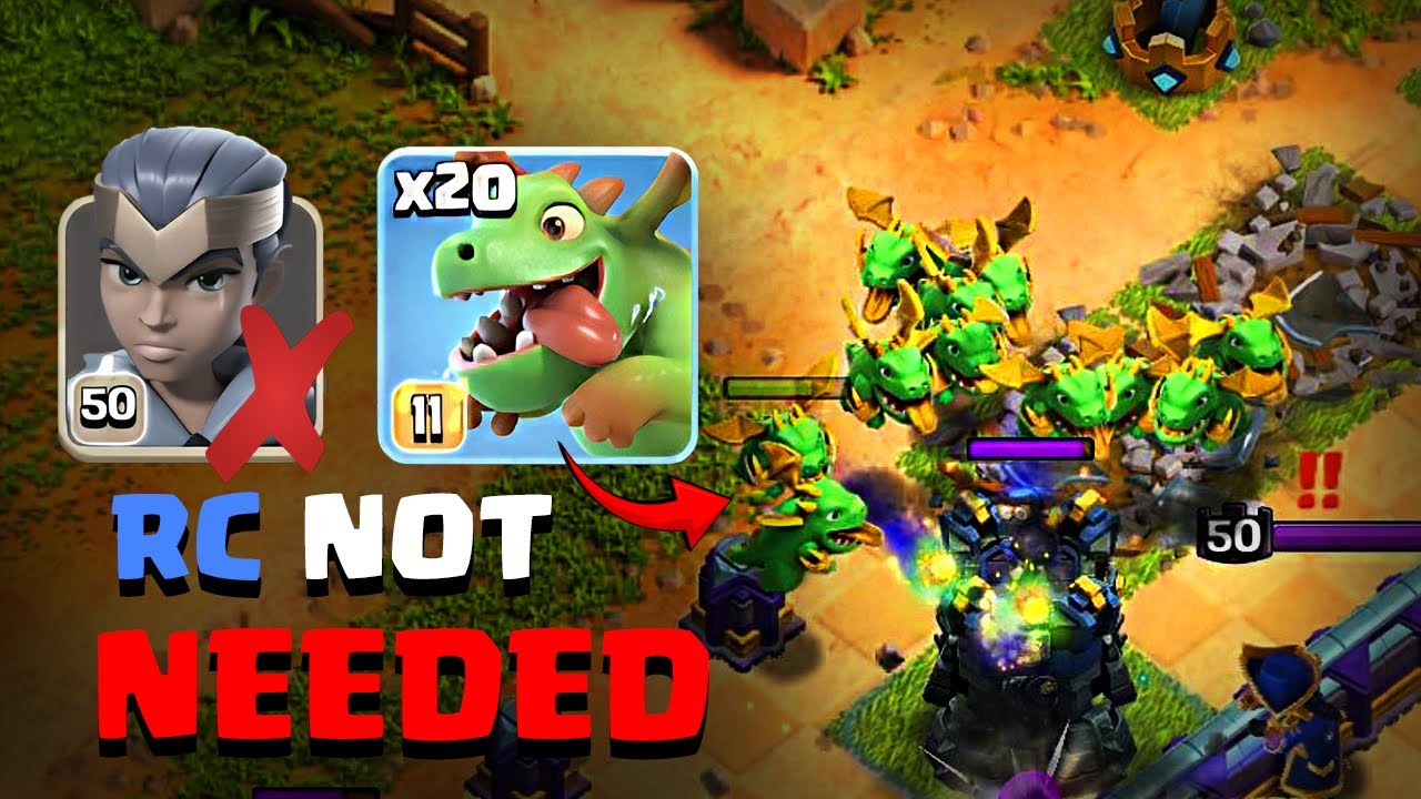I Tried Mass Baby Dragon... It's ABSURD | Clash of Clans