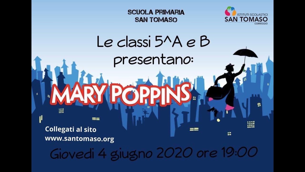 Festa di fine anno della scuola primaria insieme a ... Mary Poppins!