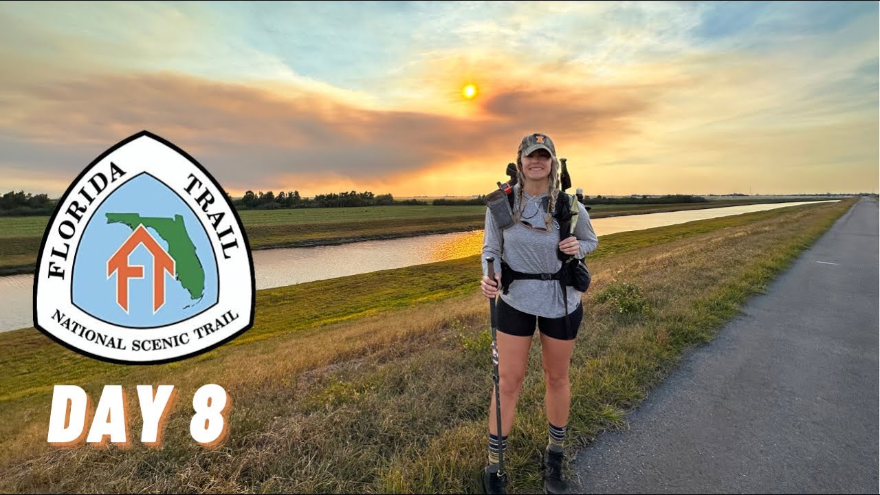 Hiking around Lake Okeechobee | Florida Trail Day 8