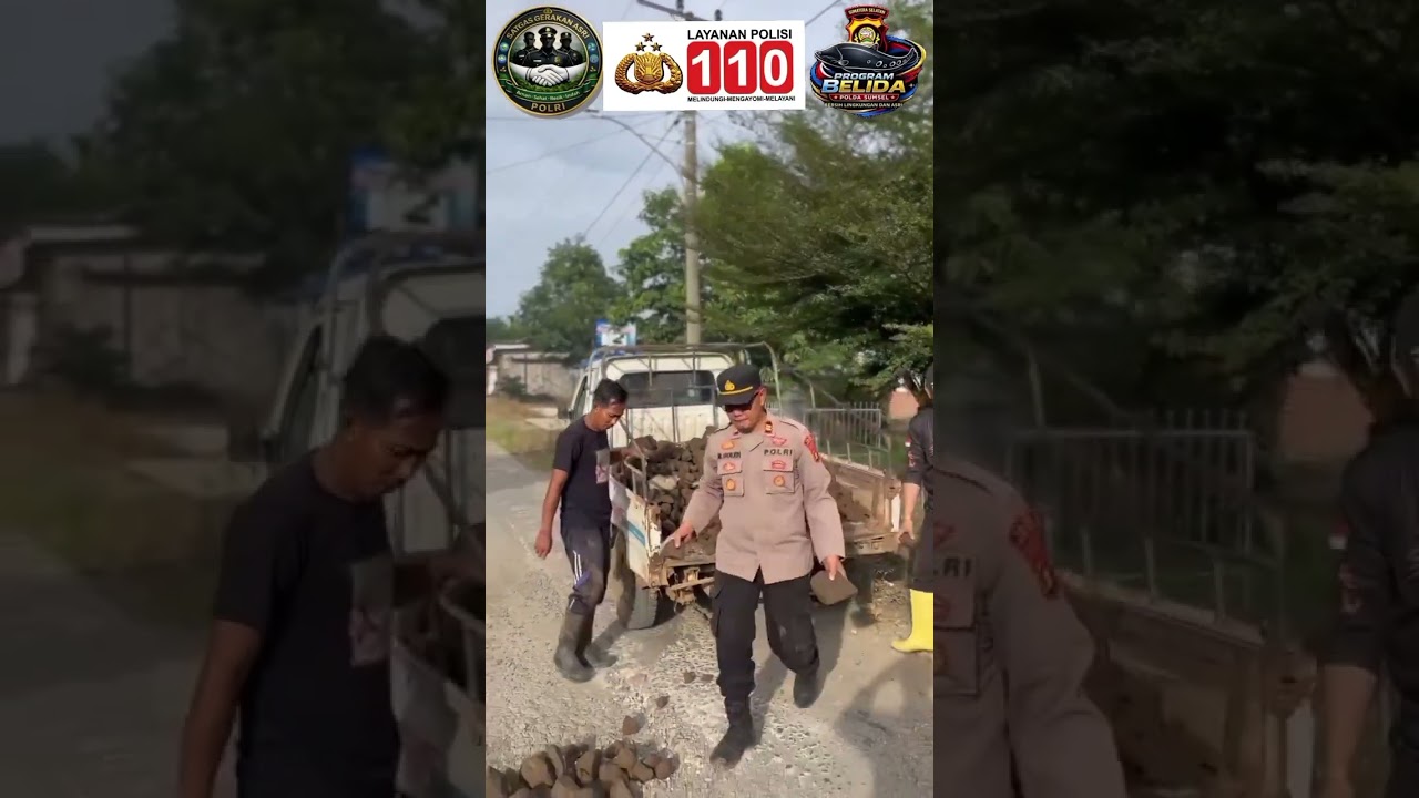 Polres Musi Rawas Dukung Program BELIDA, Wujudkan Indonesia ASRI