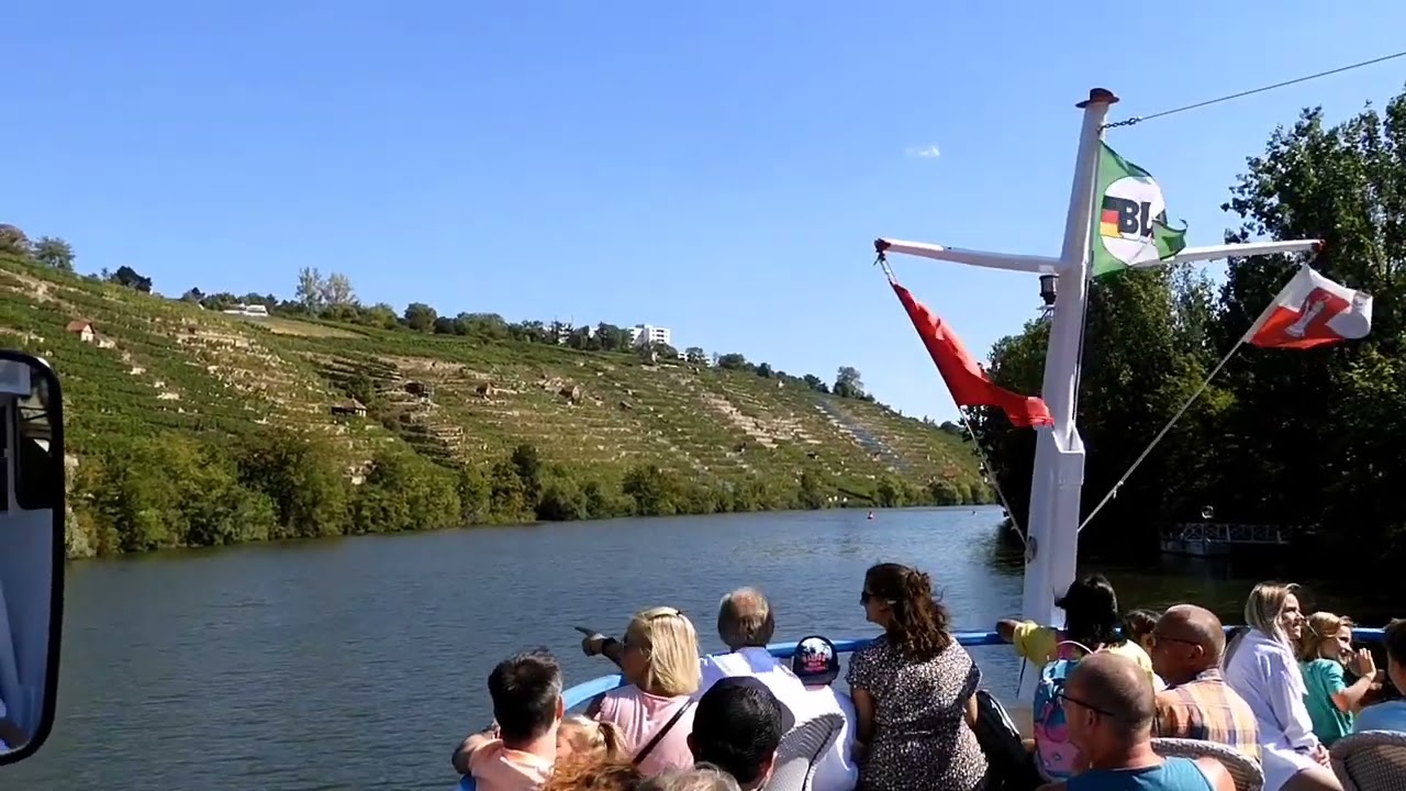 Kurztrip auf dem Neckar  von Stuttgart bis zum Remseck