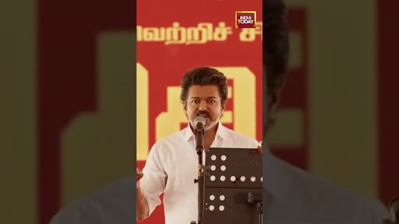 Thalapathy Vijay's Request to His Fans at the End of the Vellore Rally | #shorts