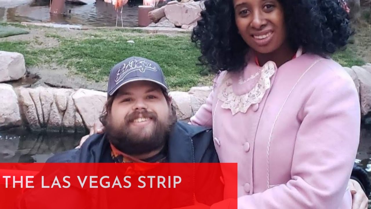 An interabled interracial couple explore the Las Vegas Strip Part 1