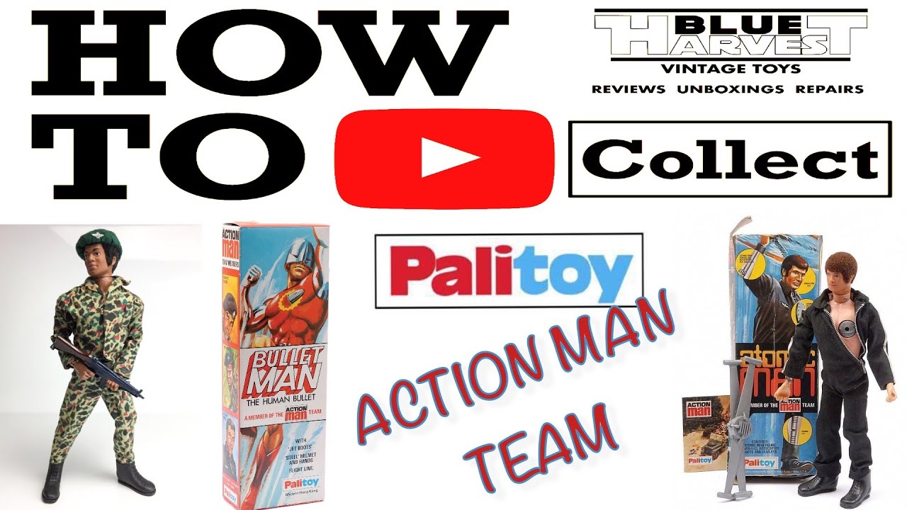 THE PALITOY ACTION MAN TEAM