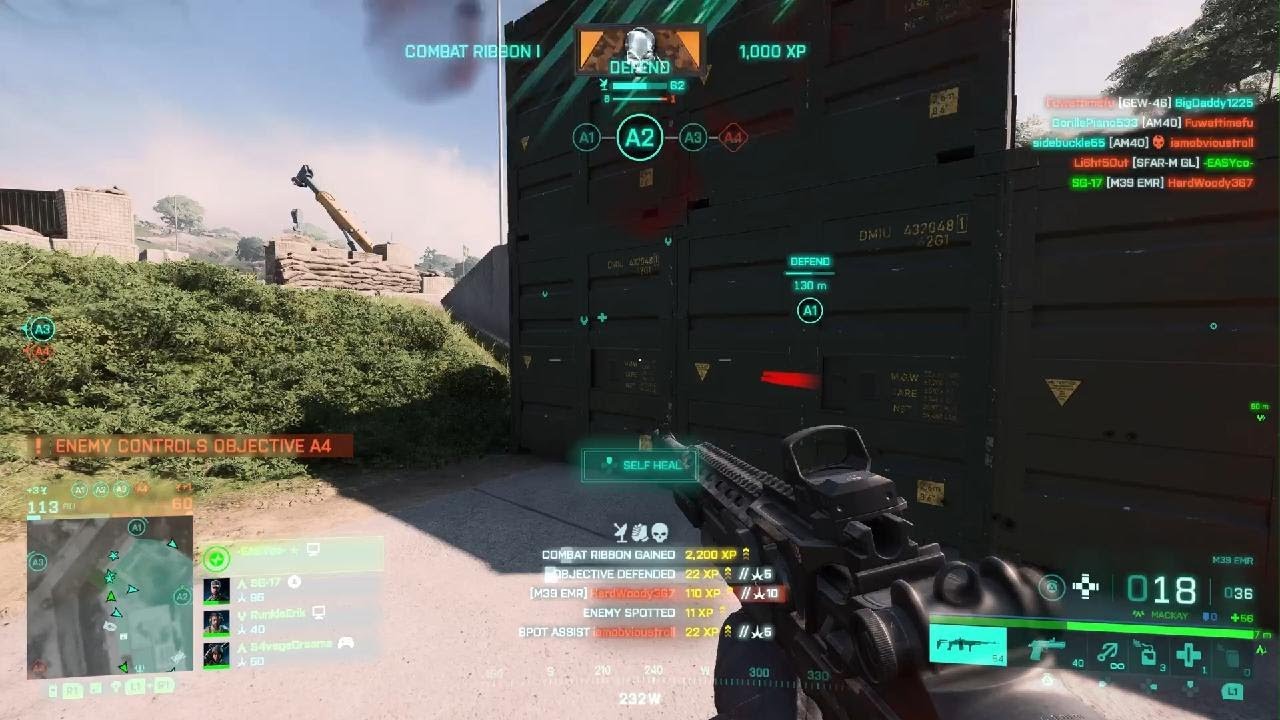 Battlefield 2042 - Control Orbital - PS5 M39 EMR Gameplay