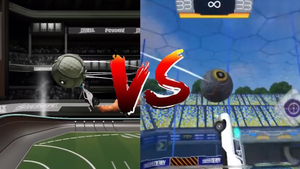 Rocket League Sideswipe vs Rocket Soccer Derby