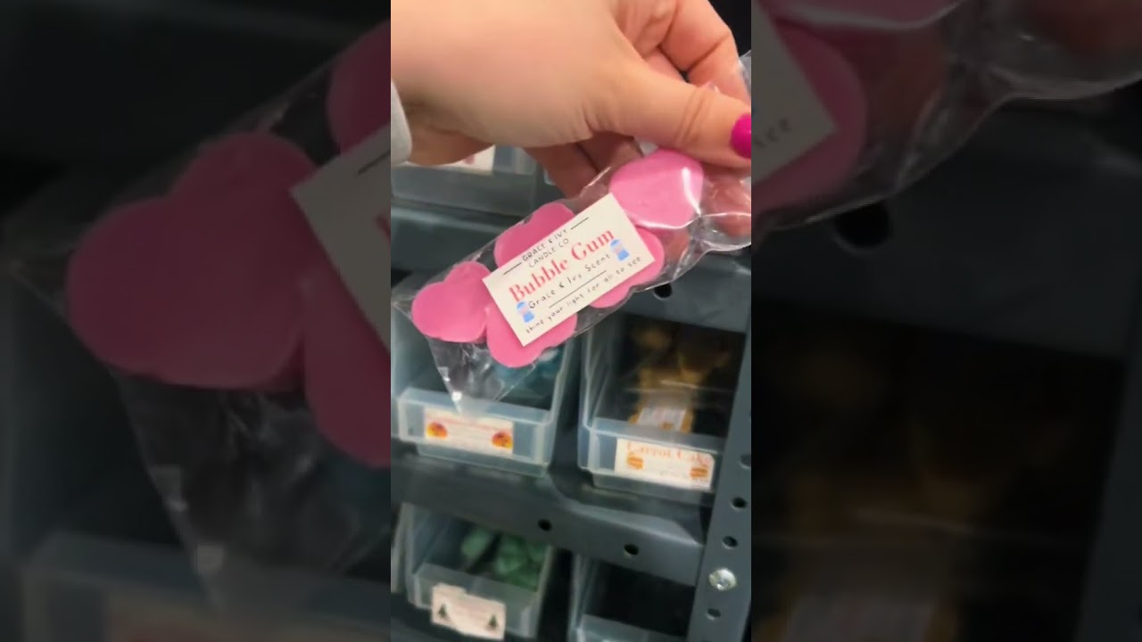 HEART WAX MELTS! | Grace and Ivy | #shorts