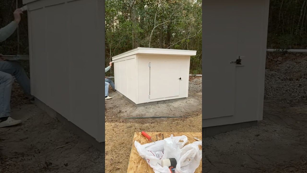 Building a Well House (Part 3- The Reveal!)