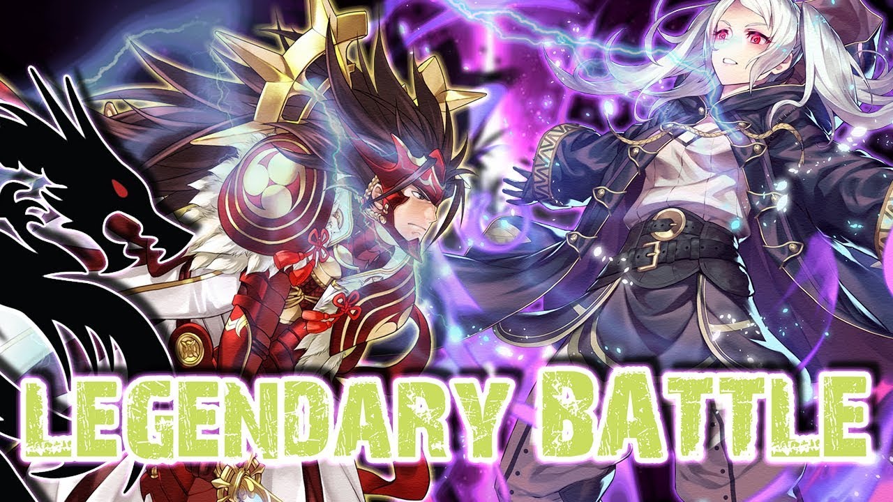 [Fire Emblem Heroes] Legendary Hero Battle (Infernale) : Dragon Emblem vs L!Ryoma!