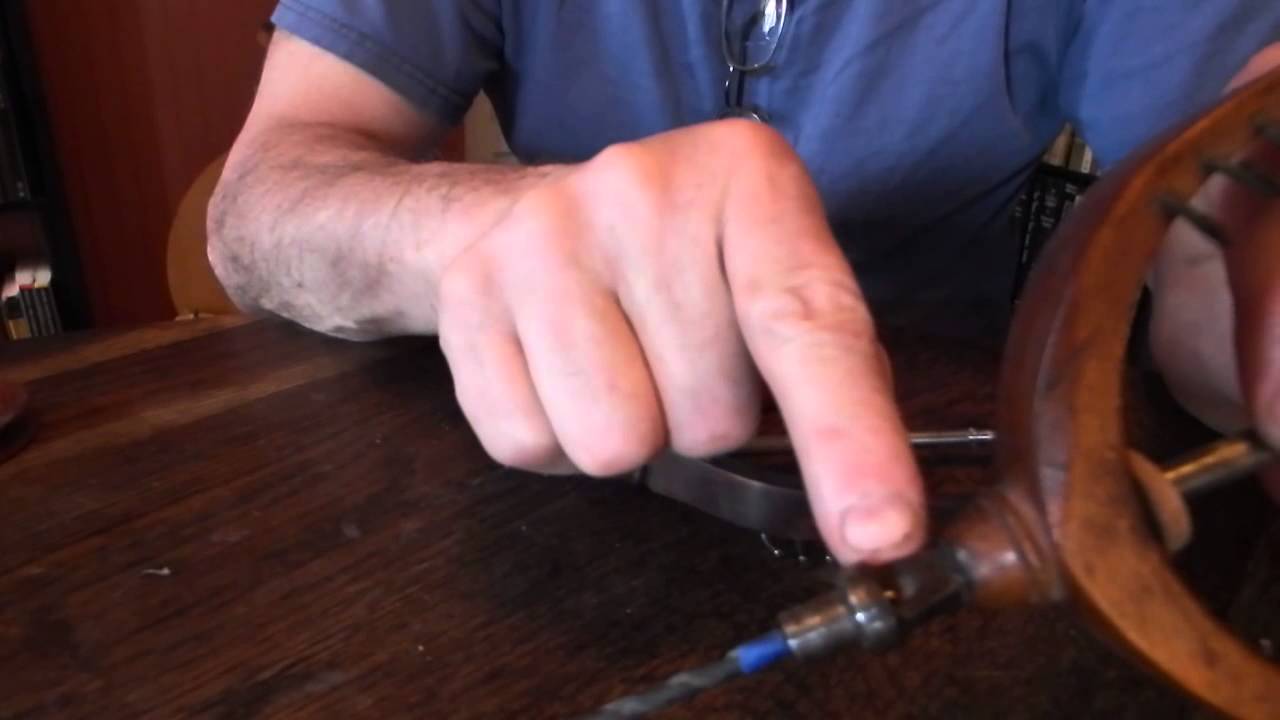 BOBBIN BOY DIY: SPINNING WHEEL FLYER ASSEMBLY PART 2 OF 2 THE METAL BITS