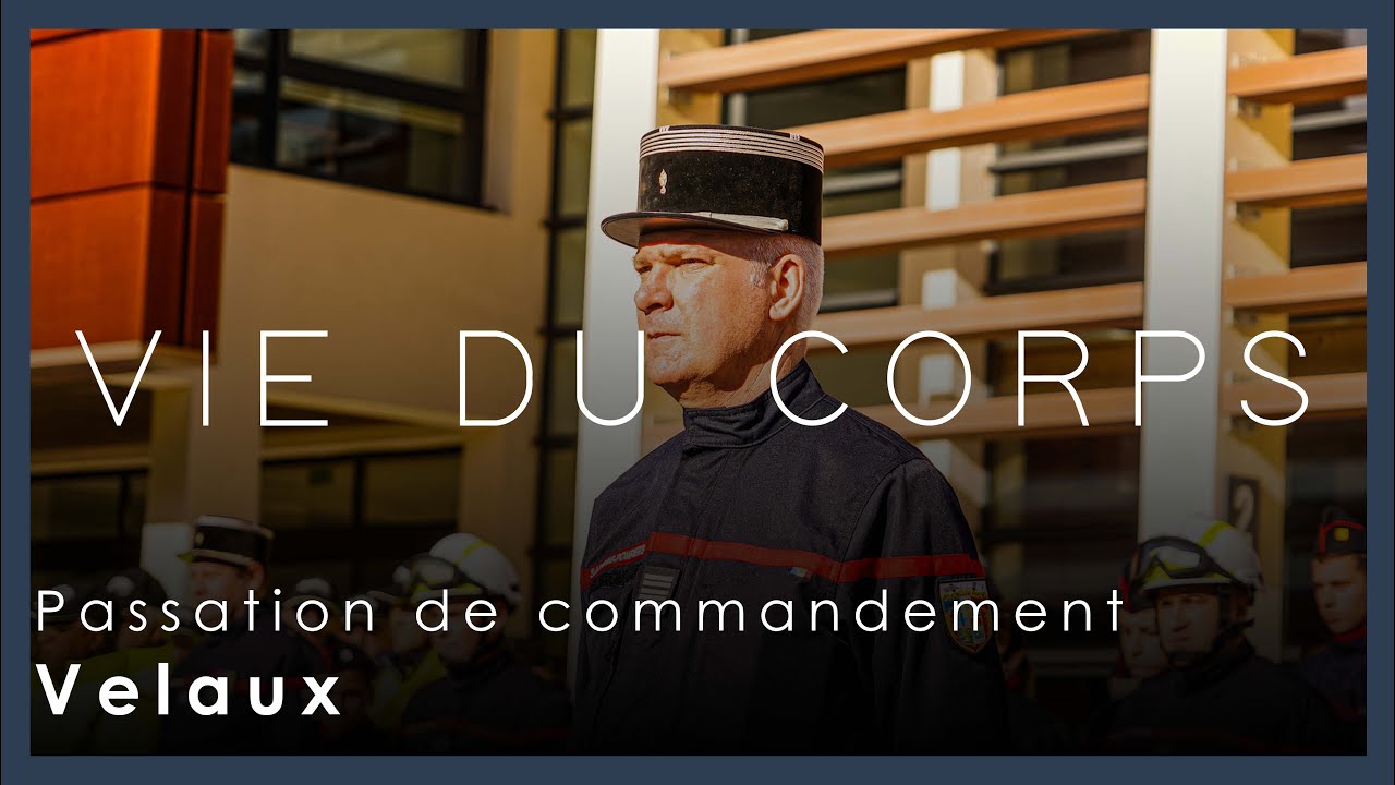 Vie du Corps : passation de commandement au centre de formation départemental