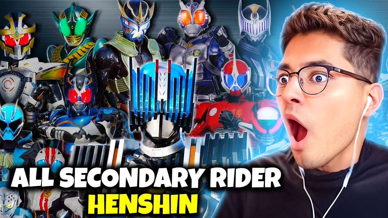 FIRST TIME Reacting to Kamen Rider Secondary HENSHIN & FINISHER!