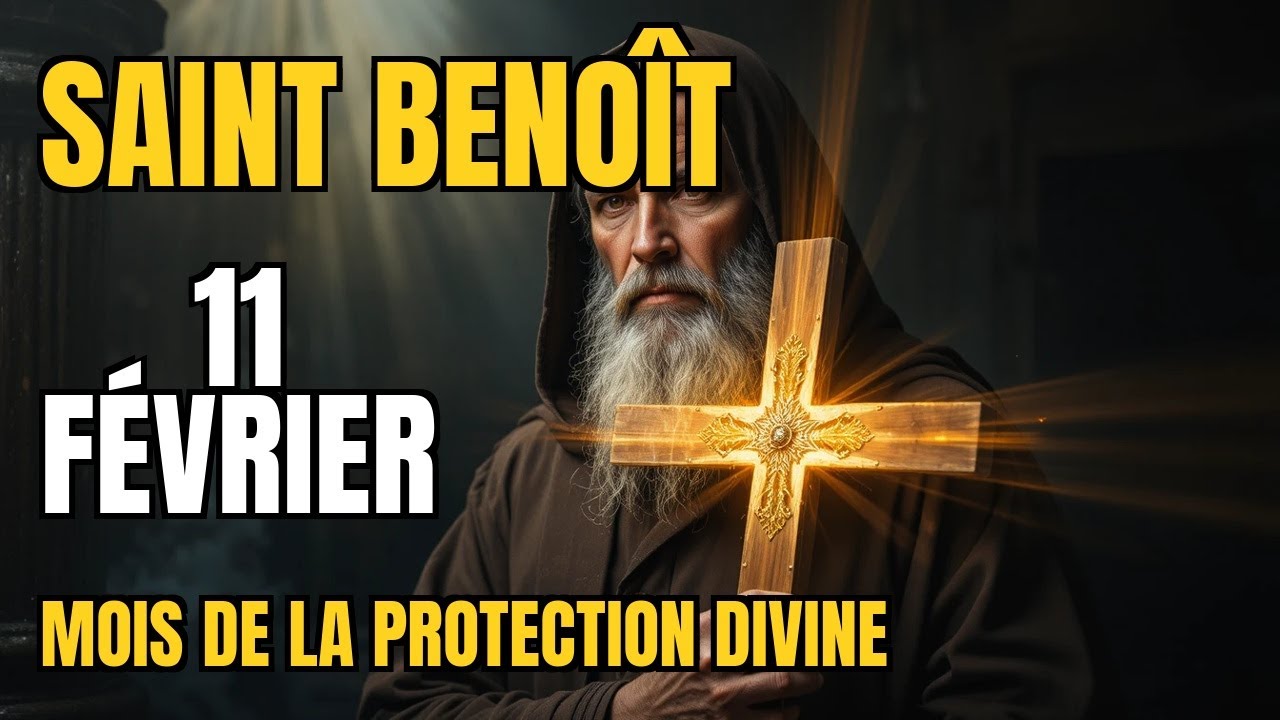 🙏 Cette prière tenue secrète fait reculer l’ennemi — saint Benoît parle aujourd’hui