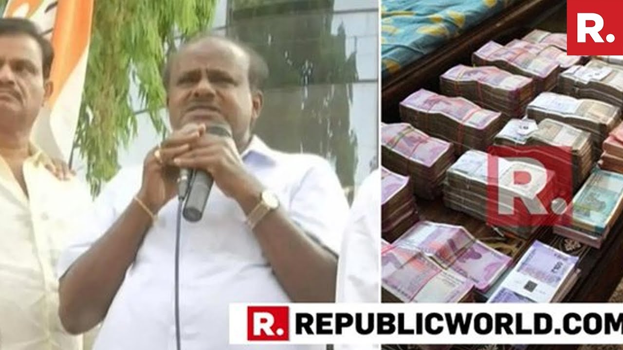 Visuals Of Cash Towers Seized By I-T Officials From Raids In Karnataka Accessed | #RaidsControversy
