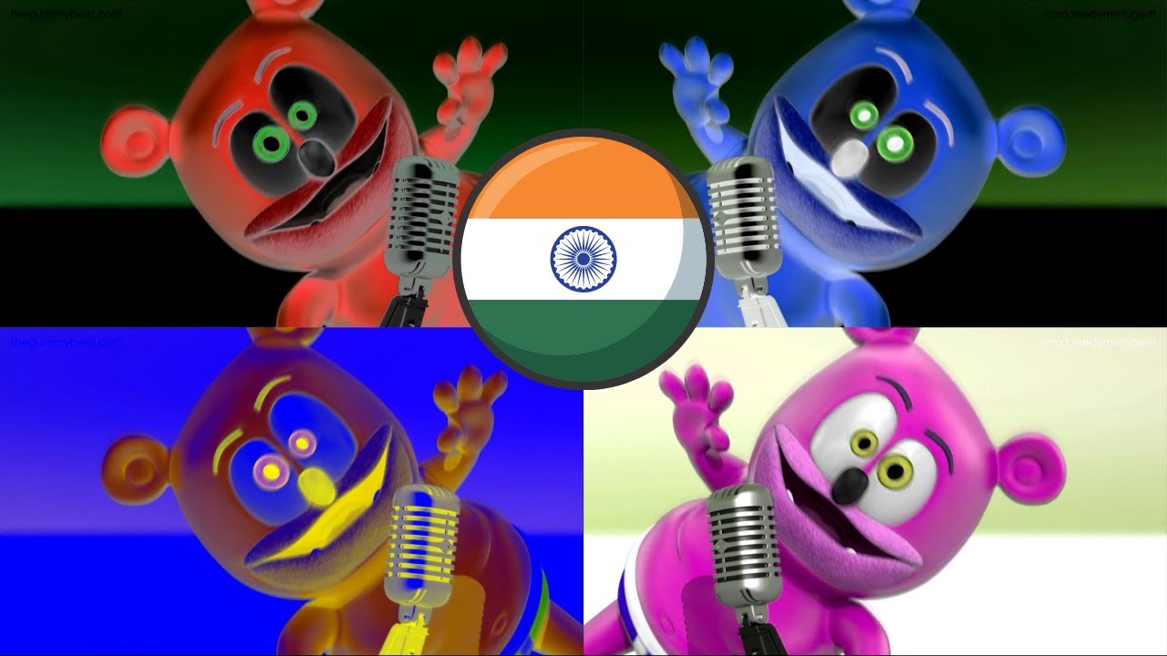 (VIDEO TUTORIAL) 1 MILLION मैं हूँ गमीबेर Gummy Bear Gummibär Song HINDI | Cool Visual  Audio Effect