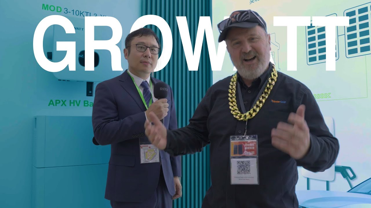 Growatt at SNEC 2023 in Shanghai