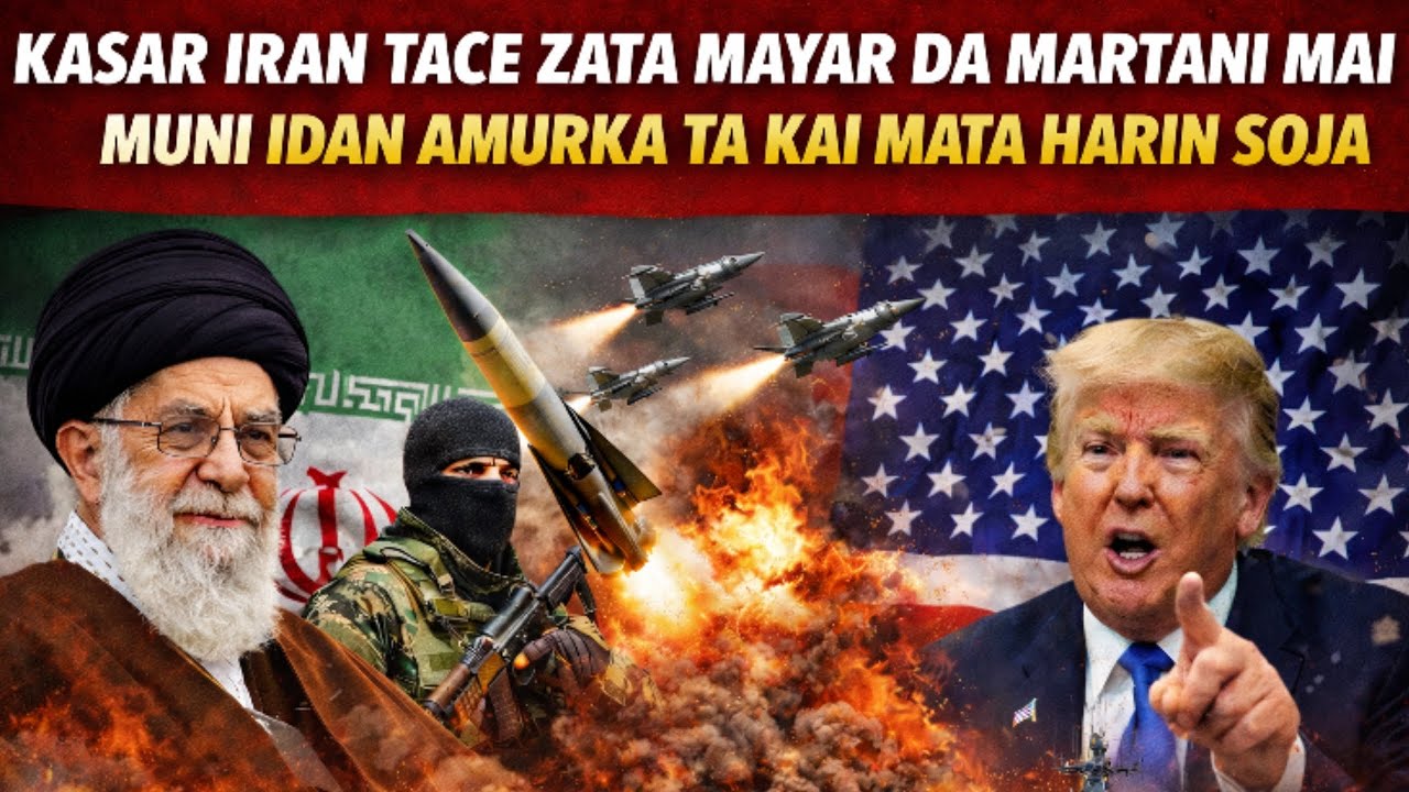 KASAR IRAN TACE ZATA MAYAR DA MARTANI MAI MUNI IDAN AMURKA TA KAI MATA HARIN SOJA