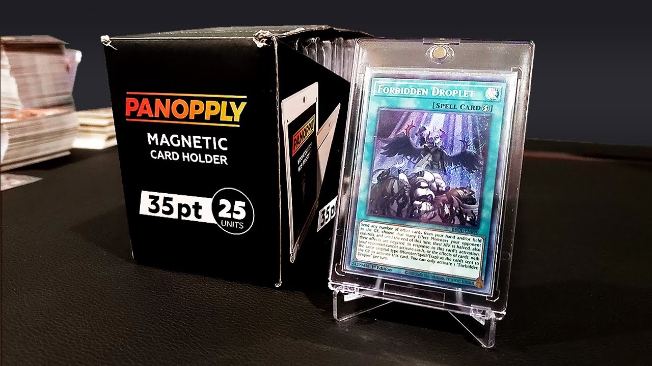 New Panopply Magnetic Card Holder for Yu-Gi-Oh!, Pokemon, Magic the Gathering and other TCG (Review)