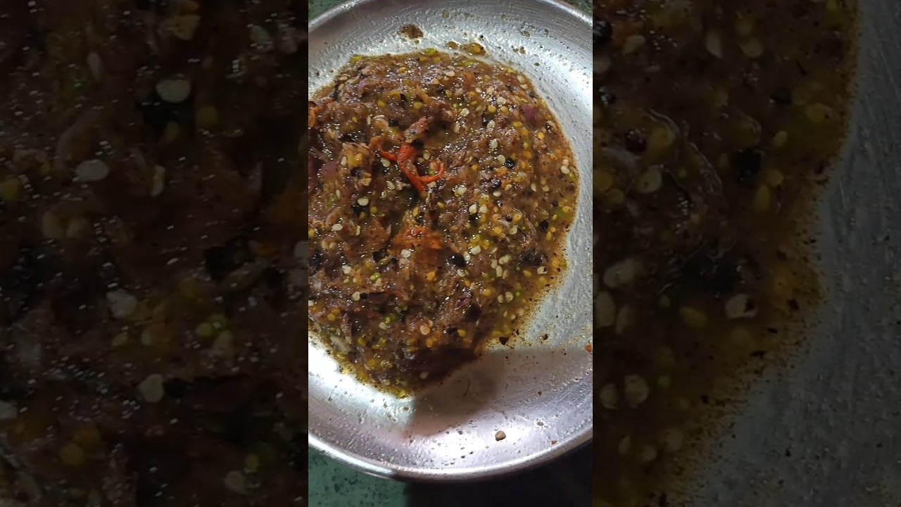 tomato dry fish chutney #food #cooking #viral #fish #trending #shorts