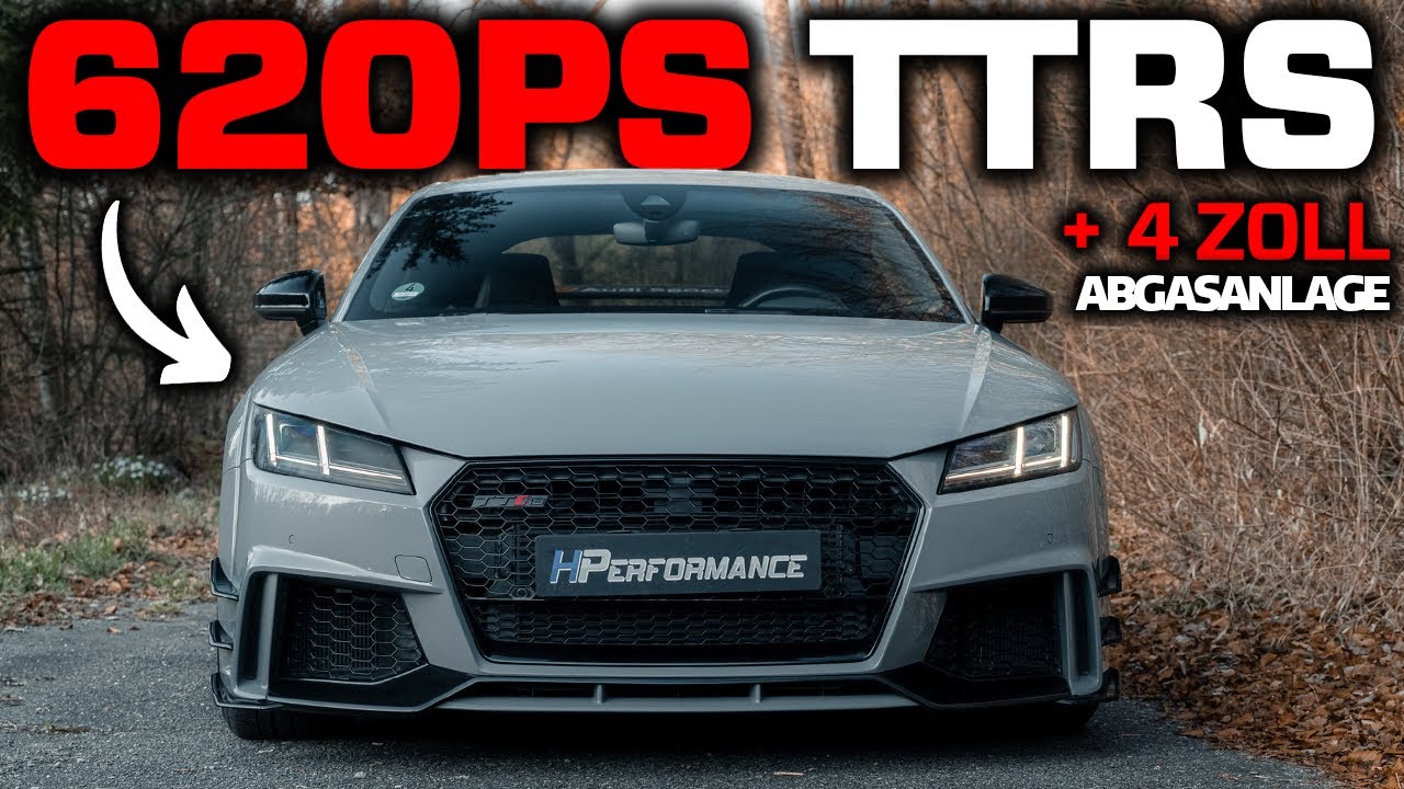 EINFACH BRUTAL! 620PS & 4" ABGASANLAGE - Sound P*RN - Audi TTRS 8S by HPerformance