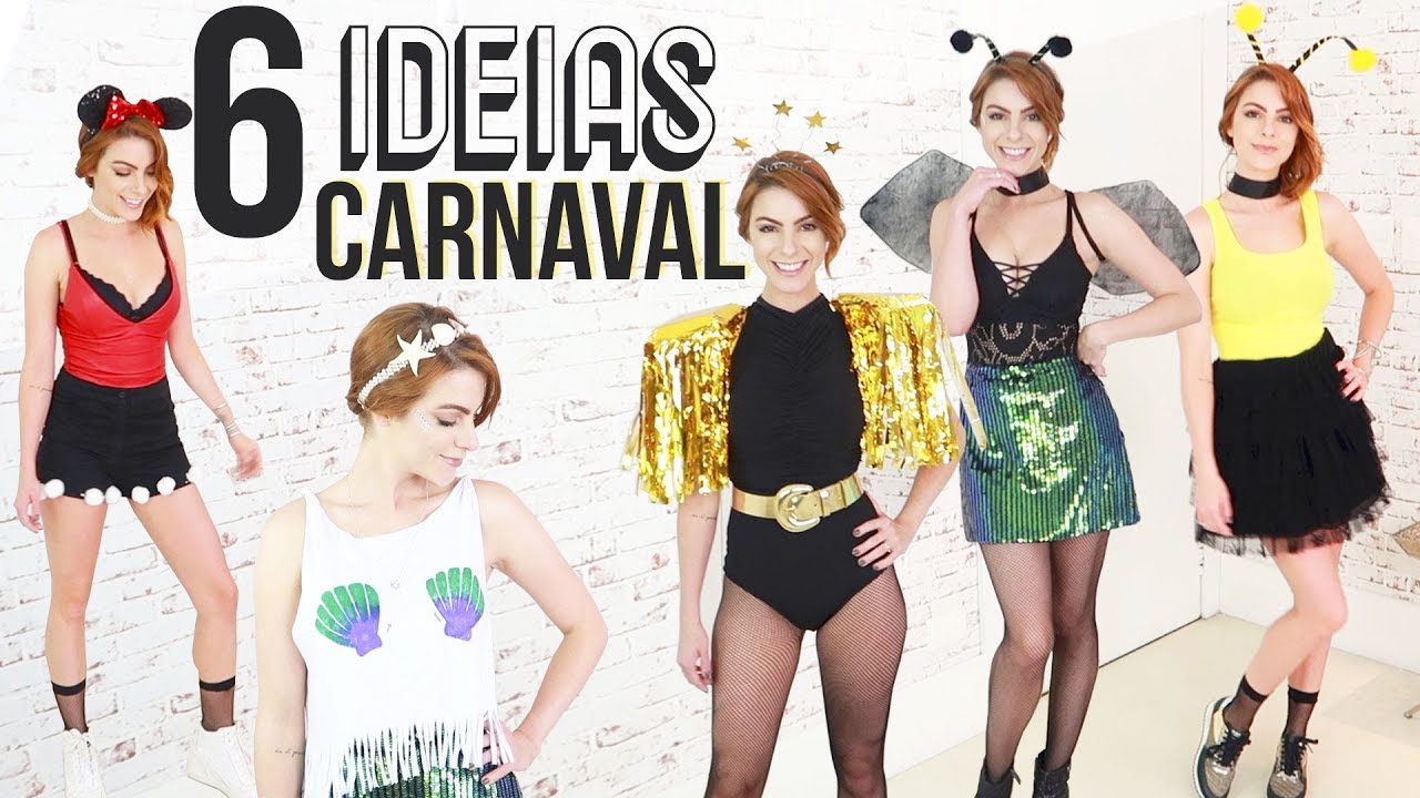 DIY Como fazer sua fantasia com o q vc tem em casa!  o Carnaval
