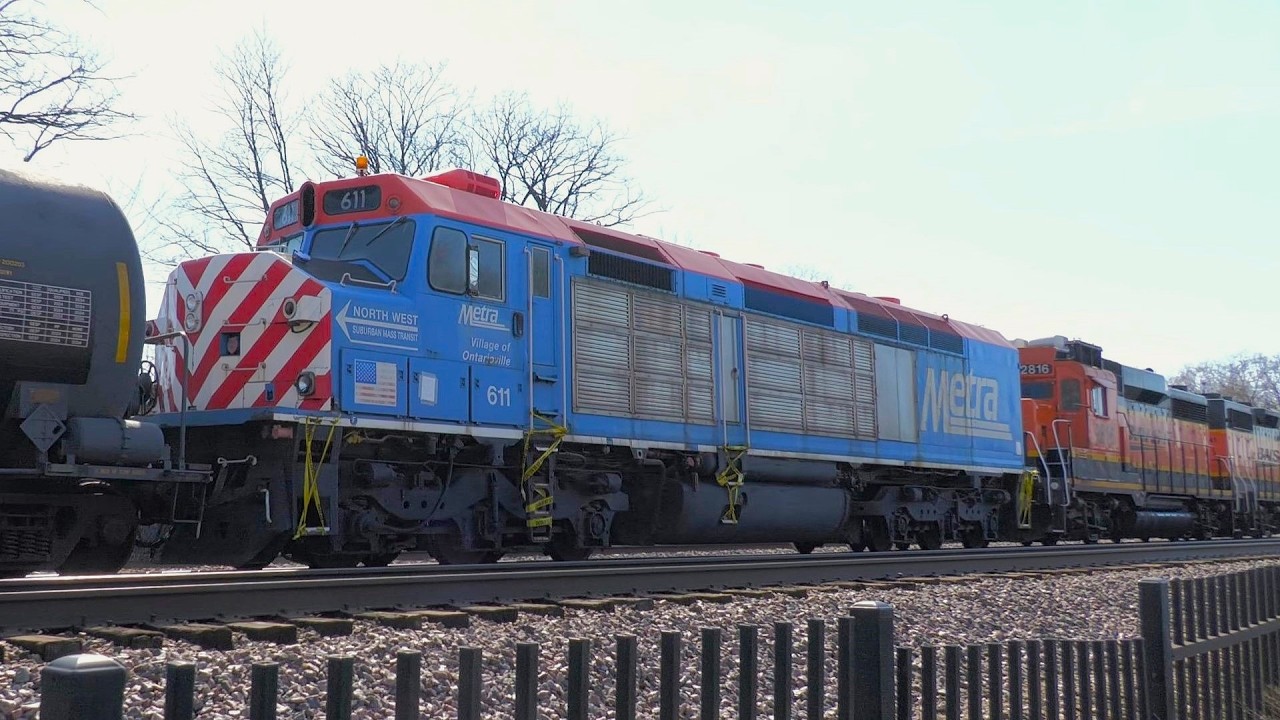 Metra 611 being donated to RRHMA