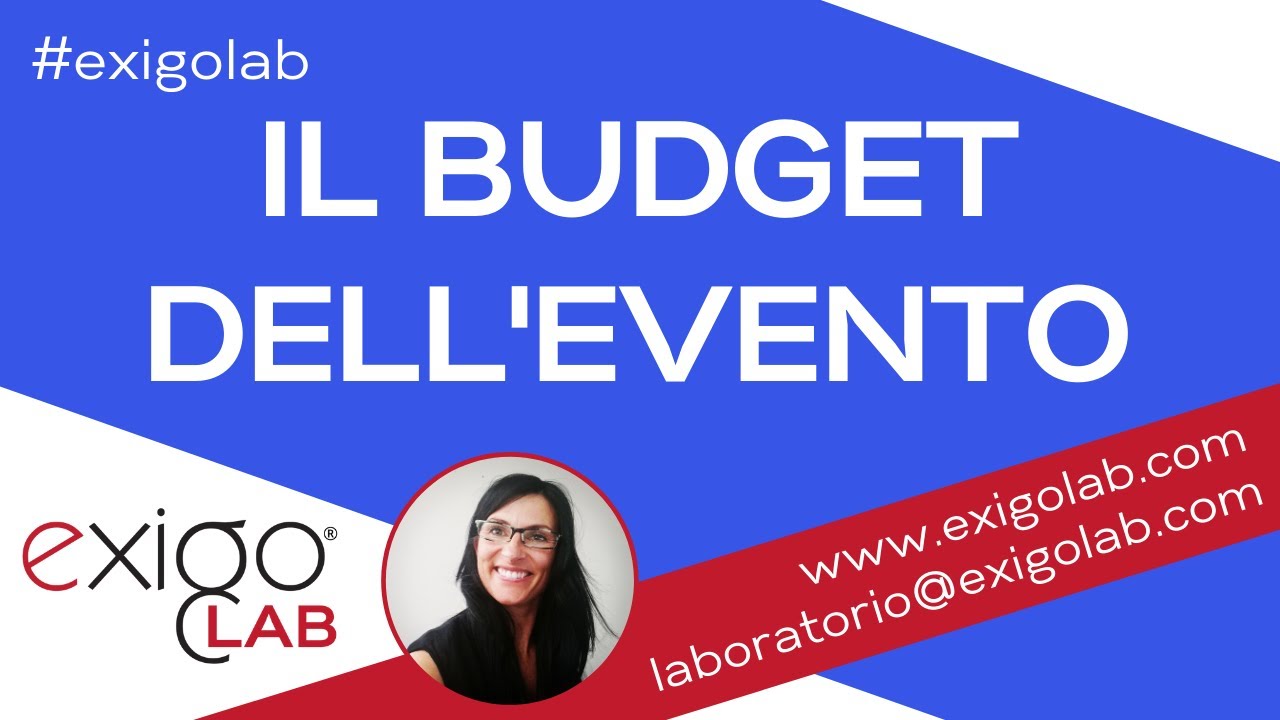 Il budget dell'evento