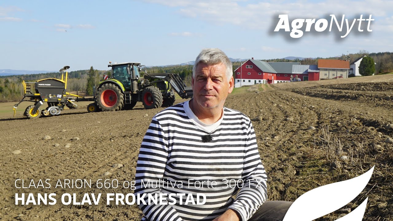 CLAAS ARION 660 og Multiva Forte 300 FX | Hans Olav Froknestad