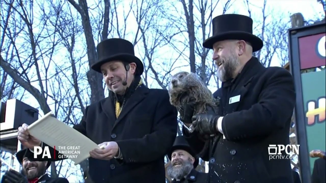 It's Groundhog Day! Punxsutawney Phil makes his prediction