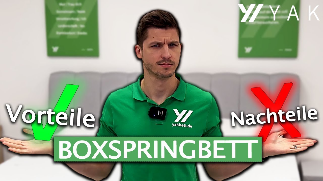 Die 7 Vor- und Nachteile vom Boxspringbett