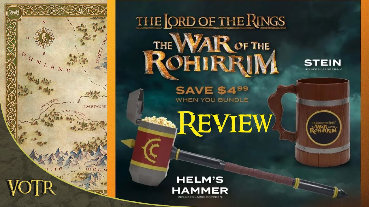 The lord of the Rings - War of the Rohirrim - Popcorn Hammer - Stein - Plushies | A LOTR Collection.