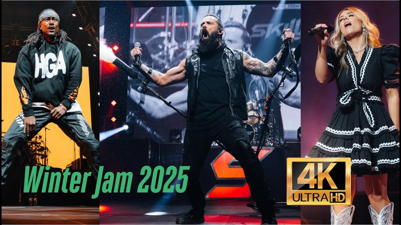 Winter Jam 2025 Reading PA - Skillet, Anne Wilson, Colton Dixon, KB, Micah Tyler, etc (4k)
